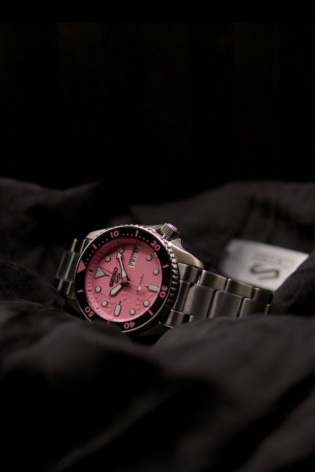 Seiko 5 Sports Pink Panther / Ref.: SRPM07K1