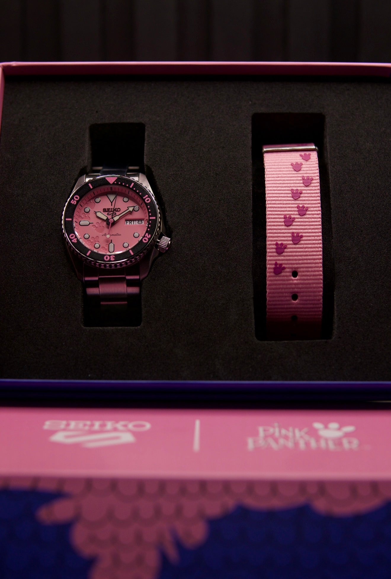 Seiko 5 Sports Pink Panther / Ref.: SRPM07K1