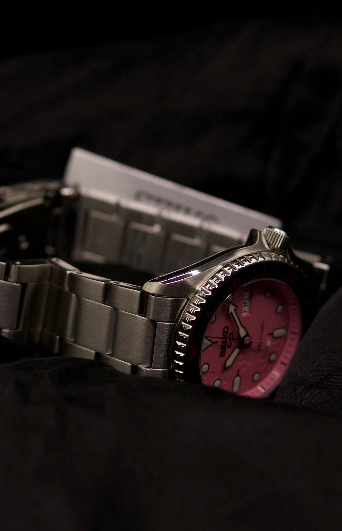 Seiko 5 Sports Pink Panther / Ref.: SRPM07K1